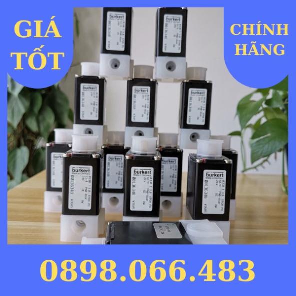 *Giao Toàn Quốc* Van Điện Từ Burkert Van Điện Từ Chống Ăn Mòn 0330 Chống Ăn Mòn Pvdf 24VDC 00136348 xuất VAT