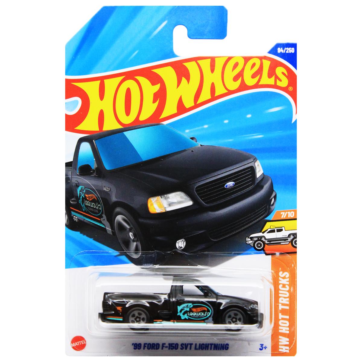 Siêu Xe Hot Wheels C4982 - 94/250 - 99 Ford F-150 SVT Lightning (Mẫu Sản Phẩm Giao Ngẫu Nhiên)