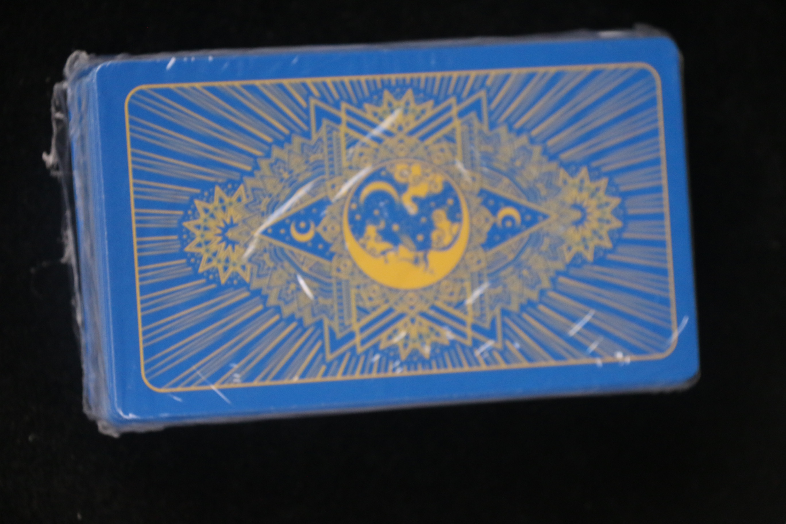 Bài  god foild tarot xanh dương
