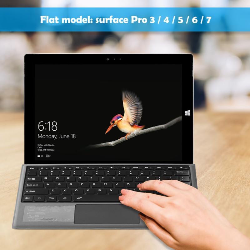 Bàn phím Bluetooth kết nối không dây siêu mỏng cho Microsoft- Surface Pro 3 / 4 / 5 / 6 / 7