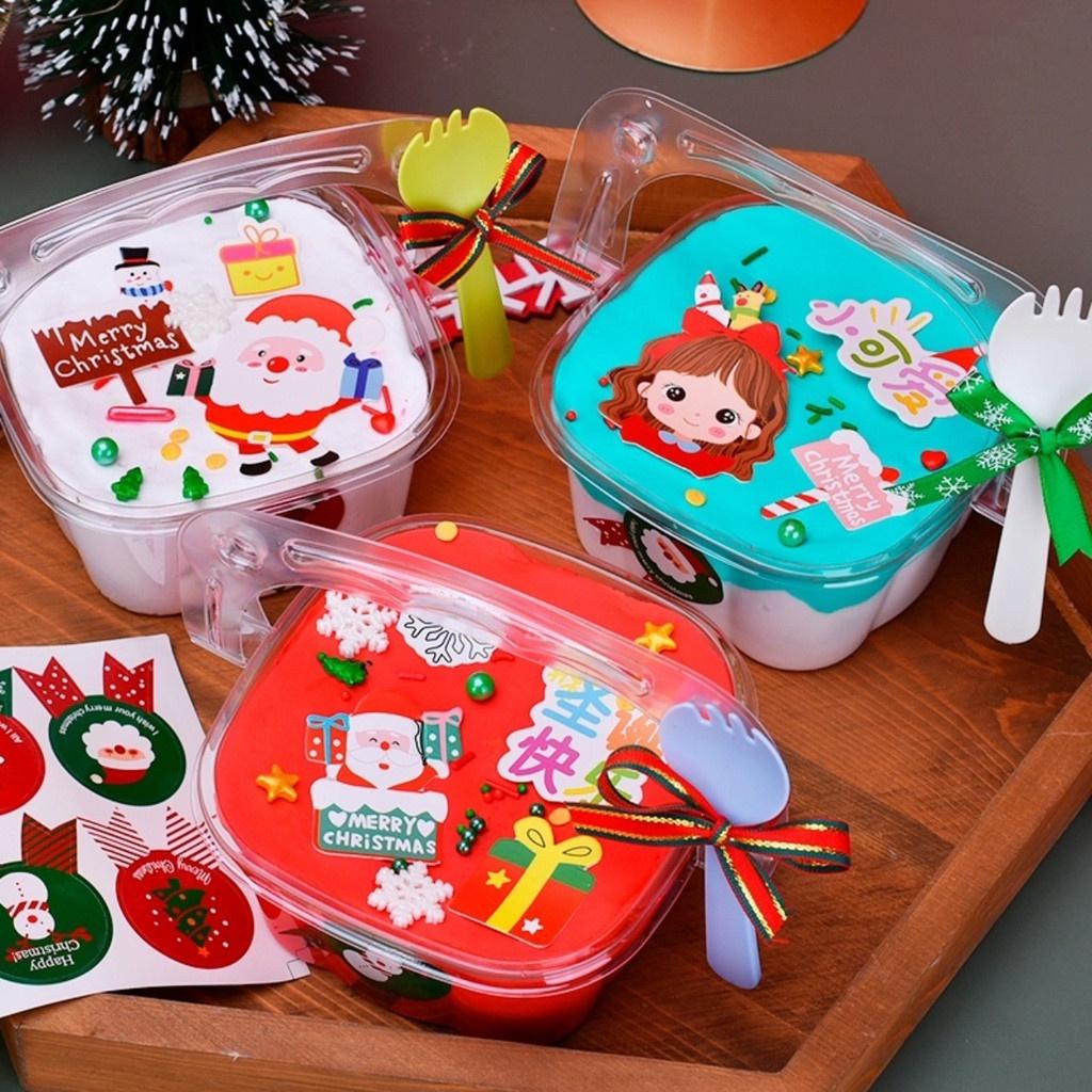 50 Hộp Đựng Bánh Mouse Bằng Nhựa Có Quai Xách