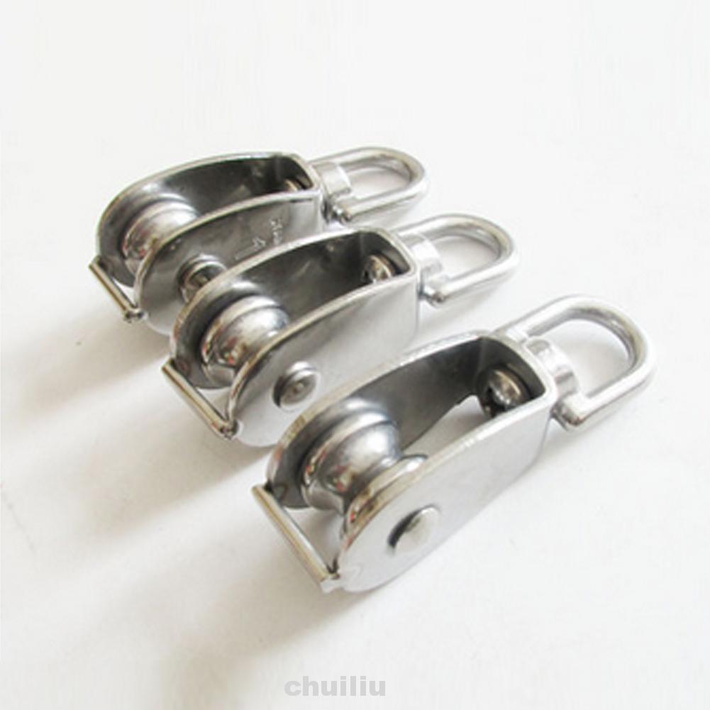 Ròng Rọc Đơn Bằng Thép Không Gỉ Chống Trượt M15