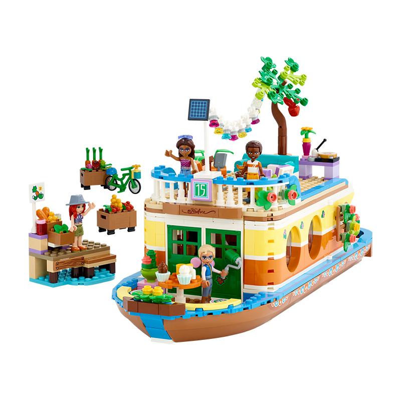 Đồ Chơi LEGO FRIENDS Nhà Thuyền Trên Sông 41702