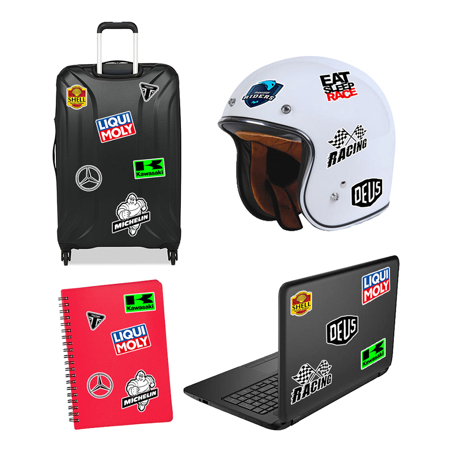 Set 100 Sticker - Logo Racing