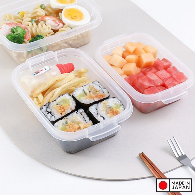 Hộp đựng thực phẩm có van thông hơi - Hàng nội địa Nhật Bản