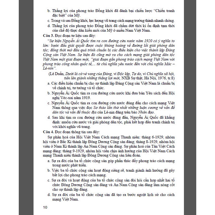 Sách - Bộ đề trắc nghiệm lịch sử 12 ôn thi THPT 12 (dùng chung các bộ sgk hiện hành) - HA