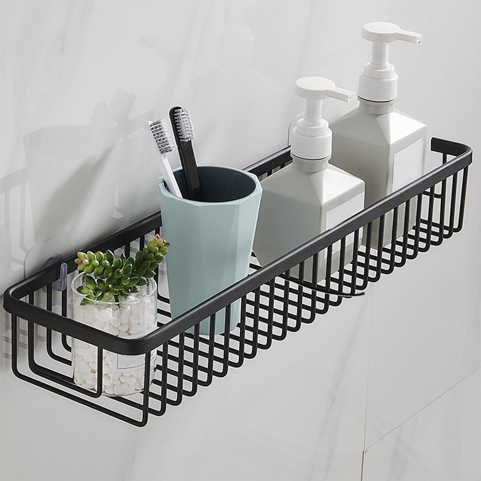 Storage Shelf Decoration Aluminum Alloy Durable for Home Office Kitchen