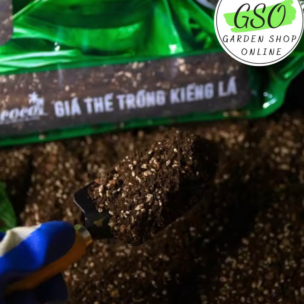 ĐẤT TRỒNG - GIÁ THỂ TRỒNG KIỂNG LÁ 7L 1.6KG - FICOCO