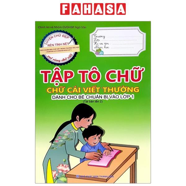Tập Tô Chữ - Chữ Cái Viết Thường