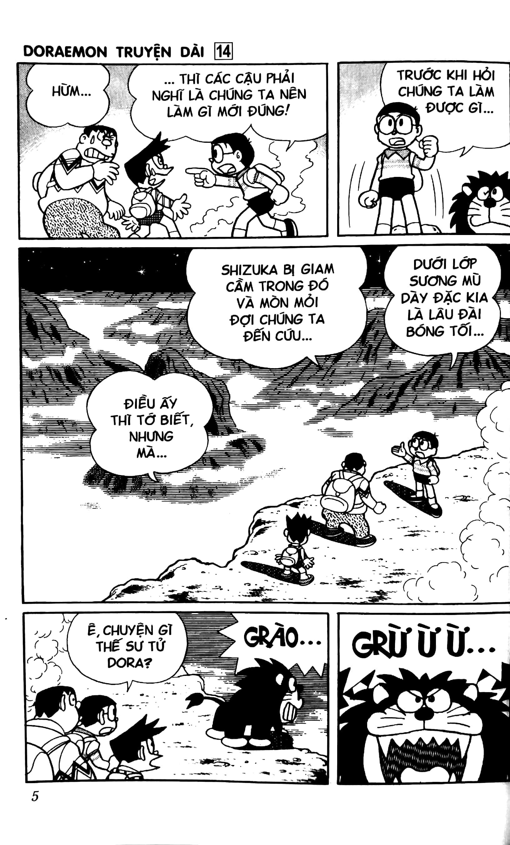 Doraemon Truyện Dài - Tập 14 - Nobita Và Ba Chàng Hiệp Sĩ Mộng Mơ (Tái Bản 2023)
