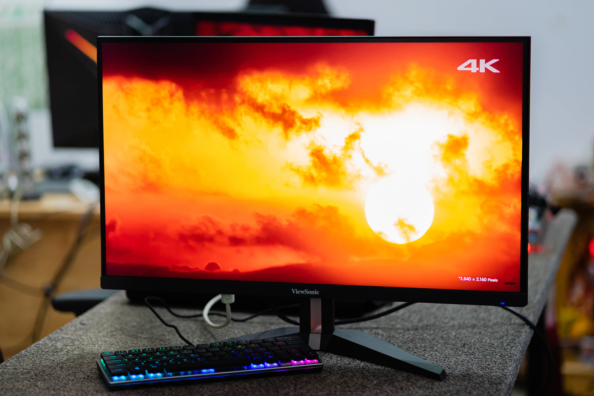 Màn hình Viewsonic 27&quot; VX2758-2KP-MHD(2560x1440) 144Hz - Hàng Chính Hãng