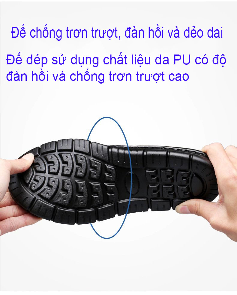 Giày dép Sandal nam thiết kế đế mềm kiểu dáng hiện đại mã DQH51632
