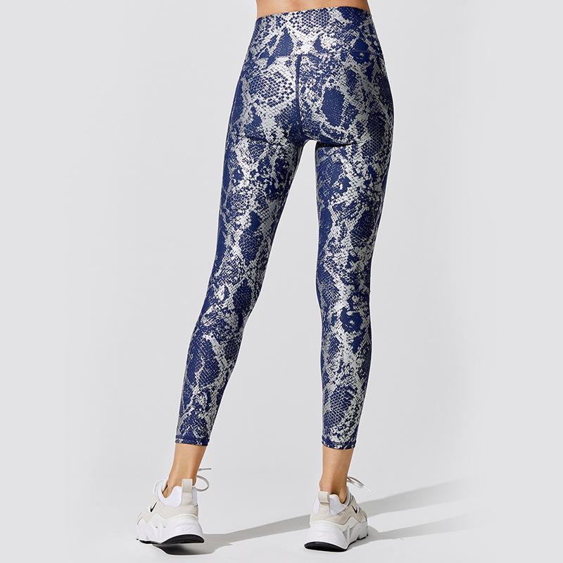 GXQIL Loài Rắn In Quần Legging Thể Dục Thể Thao Nữ Quần Tập Luyện Quần Áo Thể Thao Cao Cấp Quần Tập Yoga Nữ Tập Gym Quần Legging