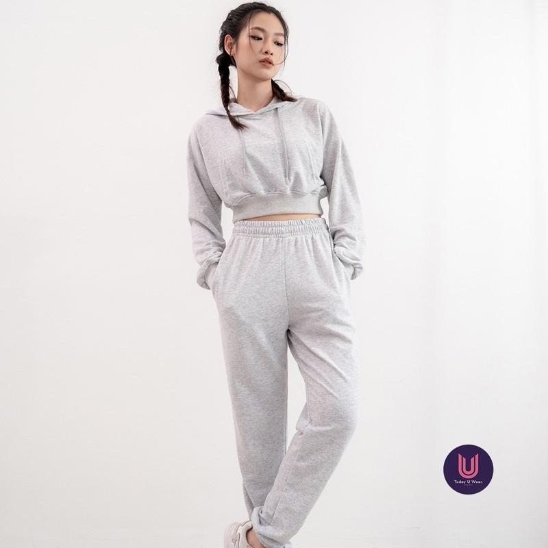 Quần Nỉ Thể Thao Chilly Jogger (chất nỉ da cá cao cấp, thoái mái, phù hợp thu đông, có mũ, cá tính)