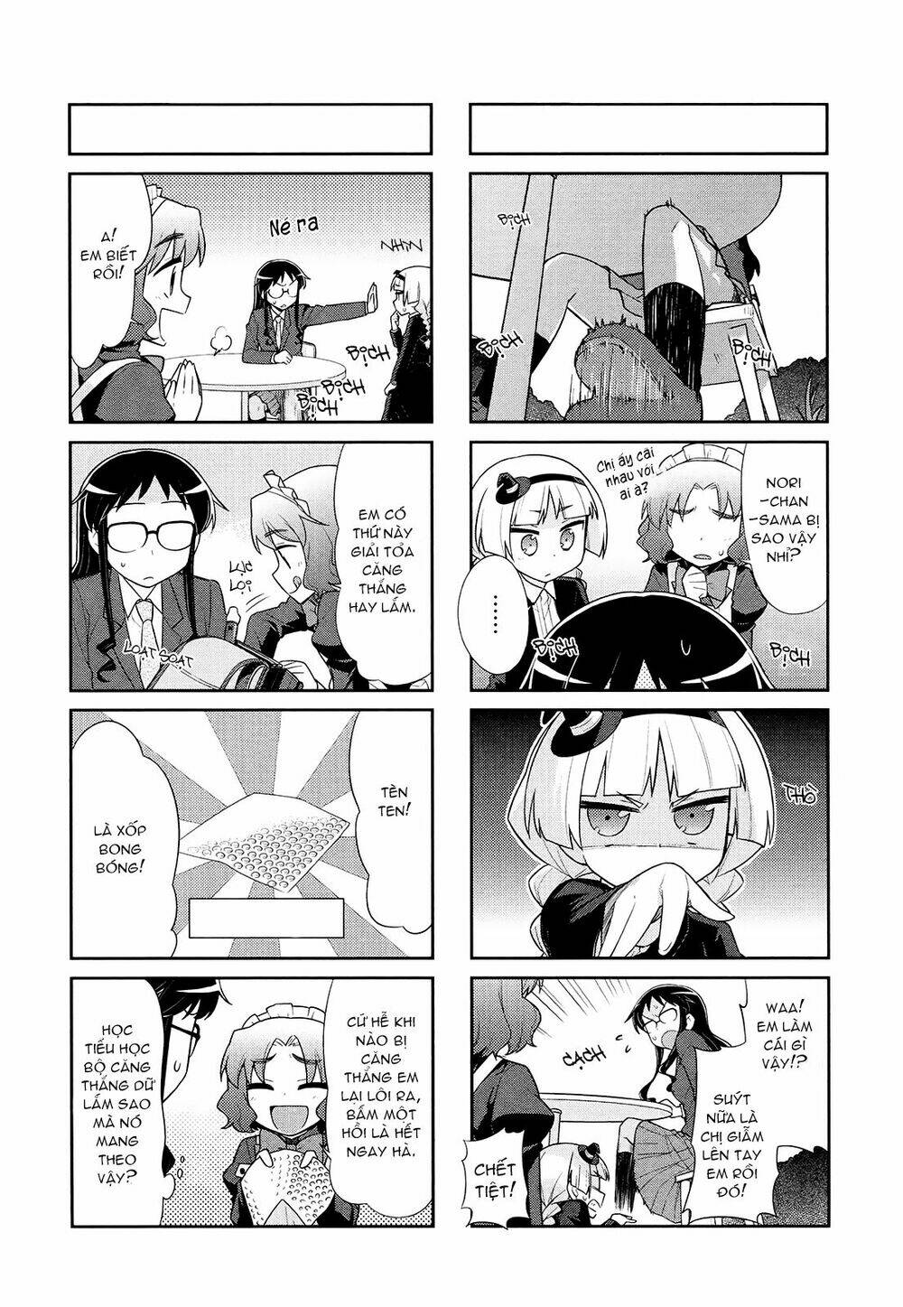 majyo to houki to kurobuchi megane chapter 18 4