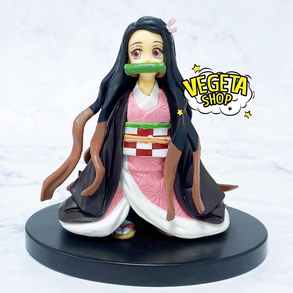 Mô hình Kimetsu No Yaiba - Mô hình thanh gươm diệt quỷ - Kamado Nezuko teo nhỏ sau khi dùng sức mạnh - Cao 10cm