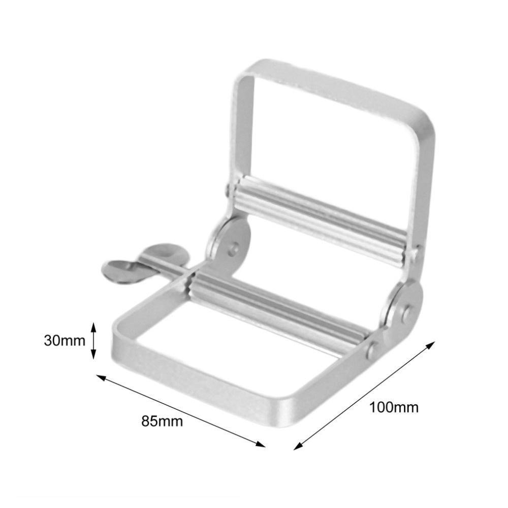 AA Aluminum Manual Toothpaste Dispenser Tooth Paste Tube Squeezer Bathroom Accessories Hair Dye Tubes Rolling Squeezer Tools