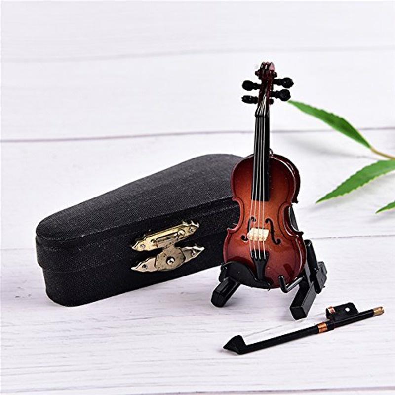 Mô Hình Đàn Violin Mini Làm Thủ Công Dùng Làm Quà Tặng Cho Bé