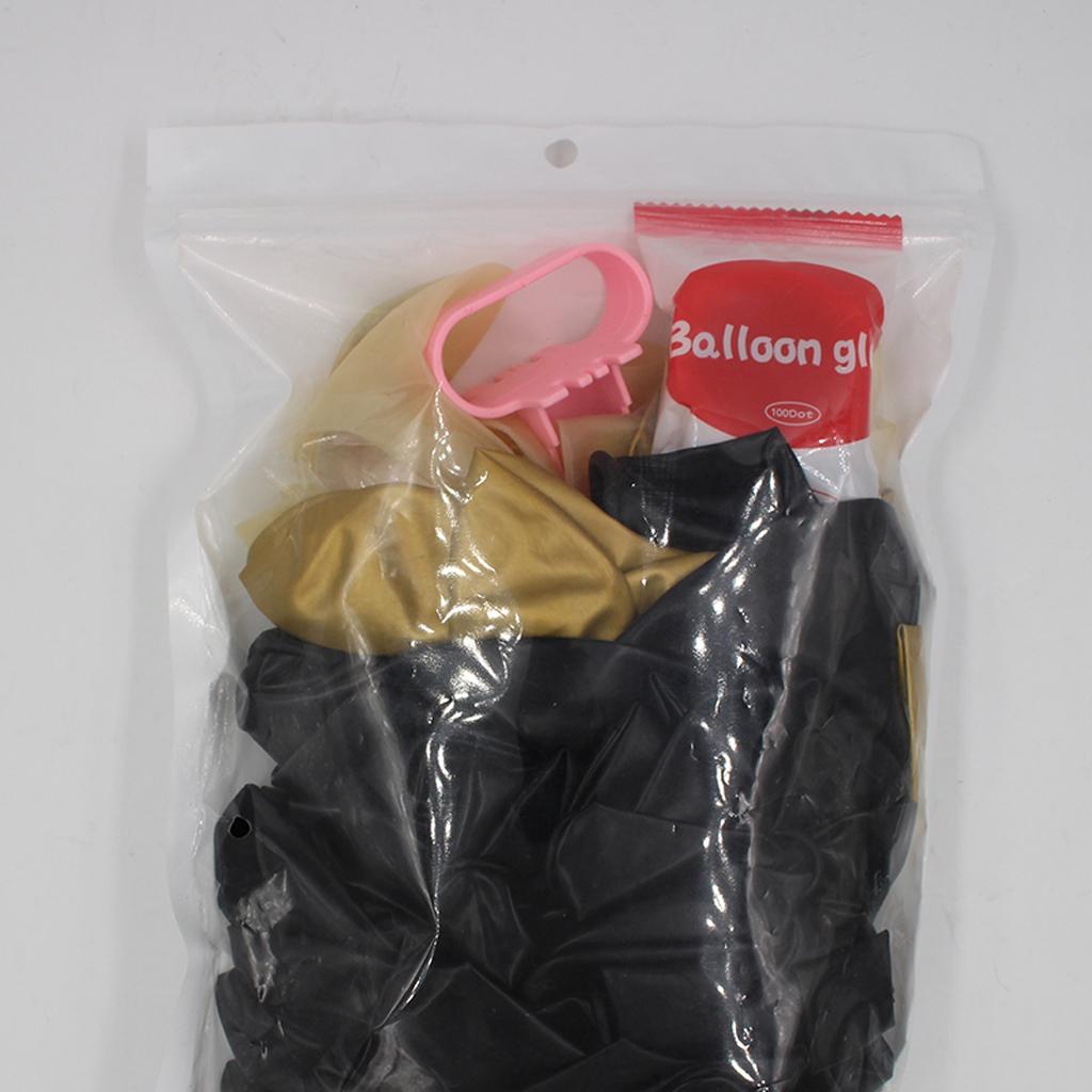 Balloon Arch Kit Balloons Garland Wedding Party Baby Shower Decor Black