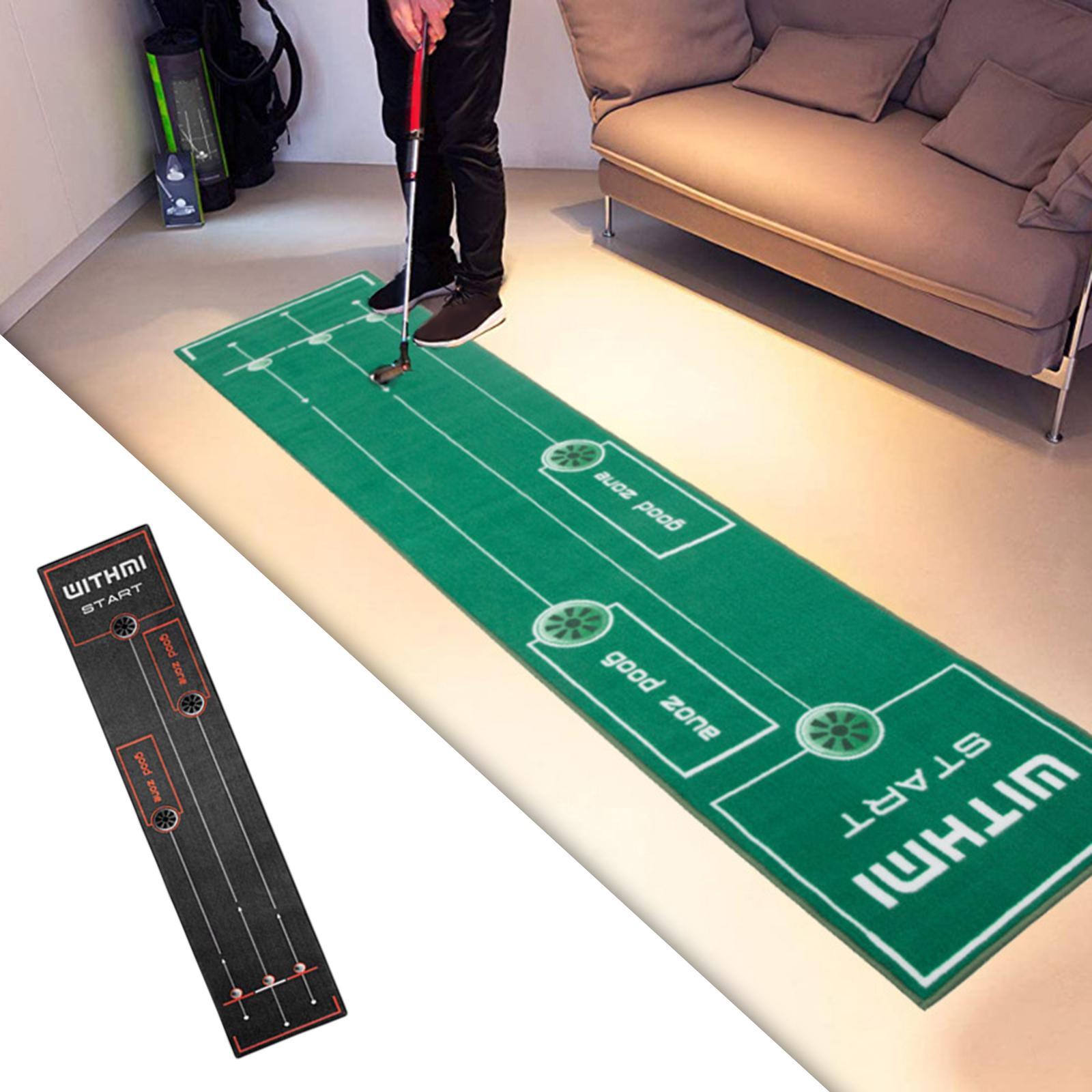 Golf Training Mat, Golf Mat Golf Practice Mat for Indoor/Outdoor 8ft Putting Mat