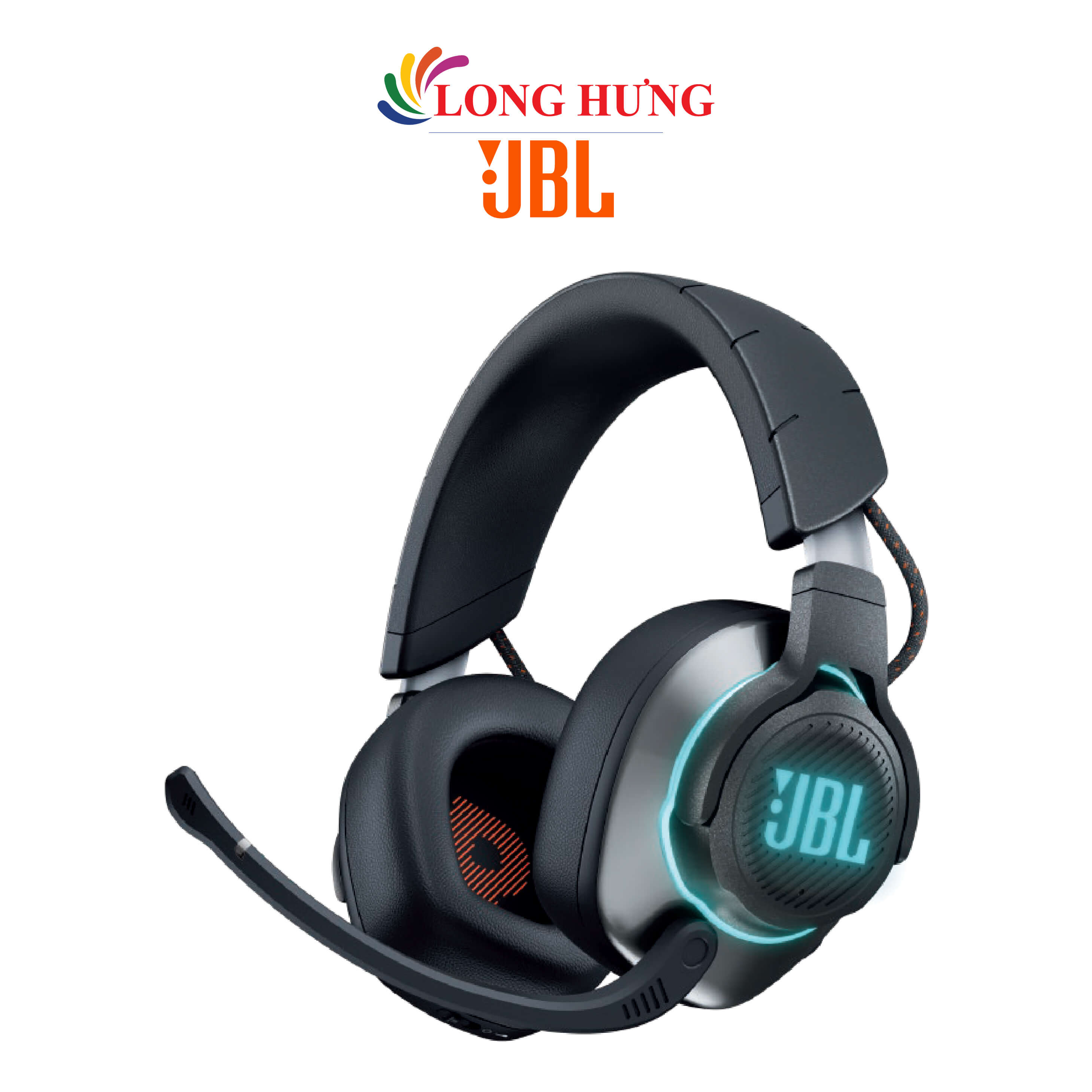 Tai nghe chụp tai không dây Gaming JBL Quantum 810 Wireless JBLQ810WLBLK - Hàng chính hãng