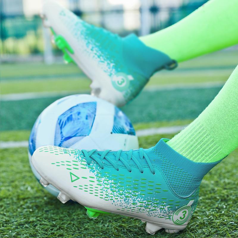 Giày bóng đá LLLSYLOVE Giày bóng đá nam ban đầu Giày bóng đá trẻ em Chống trượt Đào tạo ngoài trời Futsal Giày bóng đá nhân tạo Sân bóng đá