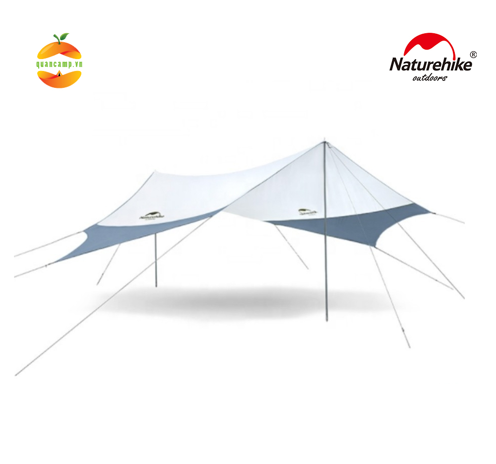 Tăng dã ngoại lục giác Naturehike Sunrise NH16T013-S - Size L màu xanh dương (520 * 460cm)