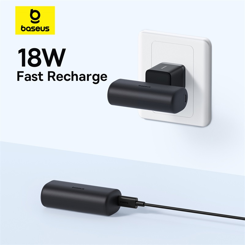 Pin Sạc Dự Phòng Mini Baseus Compact Fast Charging Power Bank Type-C Edition 5000mAh 20W - Hàng chính hãng