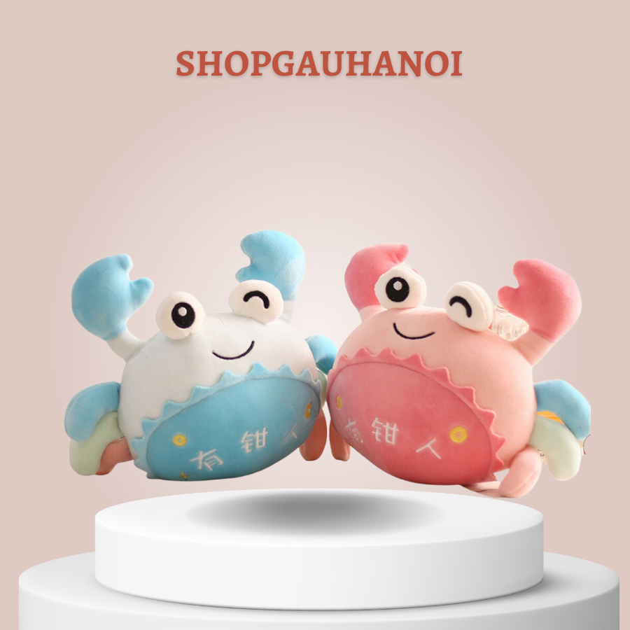 Gấu bông cua size 30cm cao cấp mềm mịn