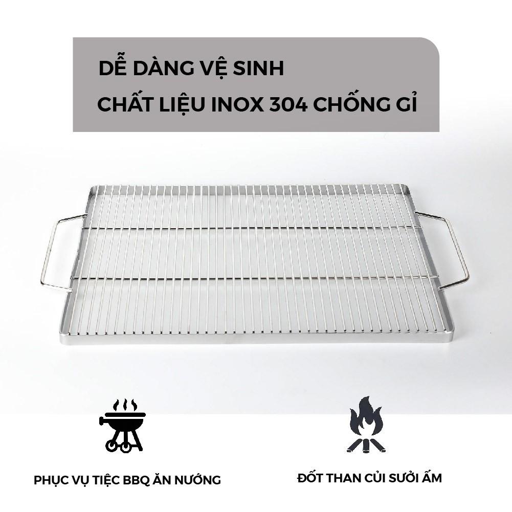 Vỉ nướng BBQ chống gỉ - Size L