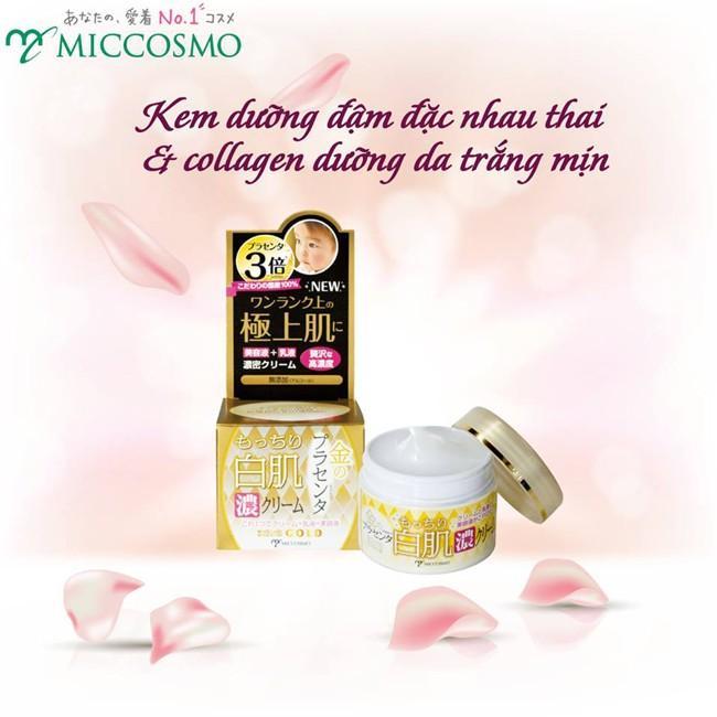 Kem dưỡng trắng da tinh chất nhau thai và Collagen White Label Premium Rich Gold 60g