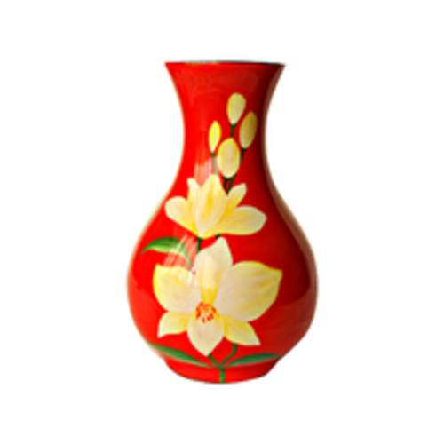 Bình sơn mài cáo cấp 