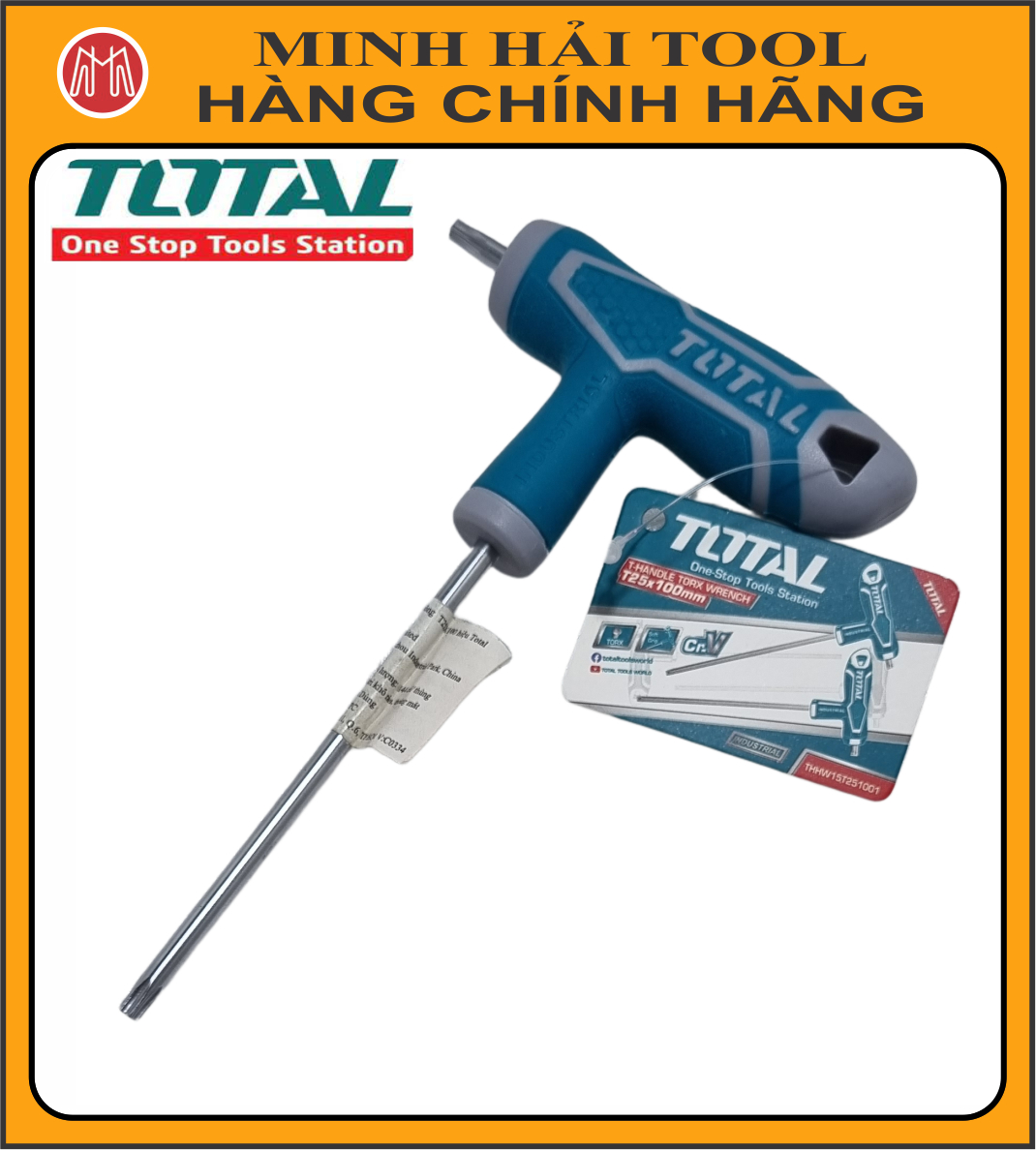 Cần chữ T25 đầu bông ( Hoa thị ) TOTAL