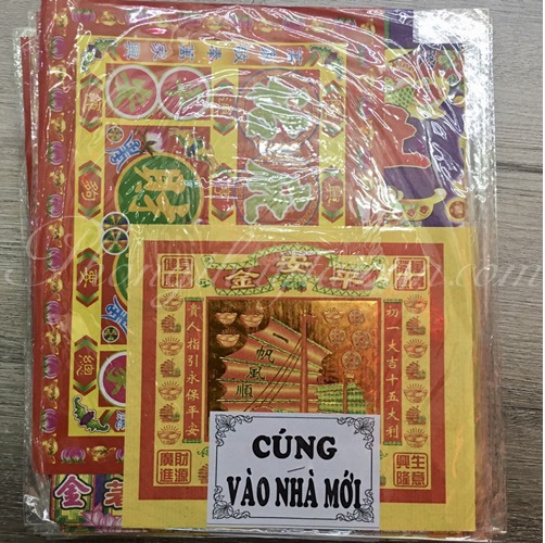 Giấy tiền cúng Nhà mới