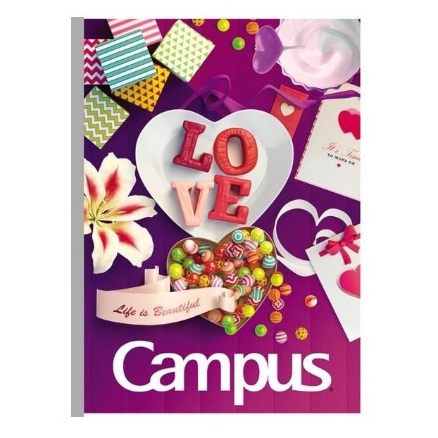 Vở KN Campus Gift 120 trang - Mua 10 tặng 1, bút nhớ dòng