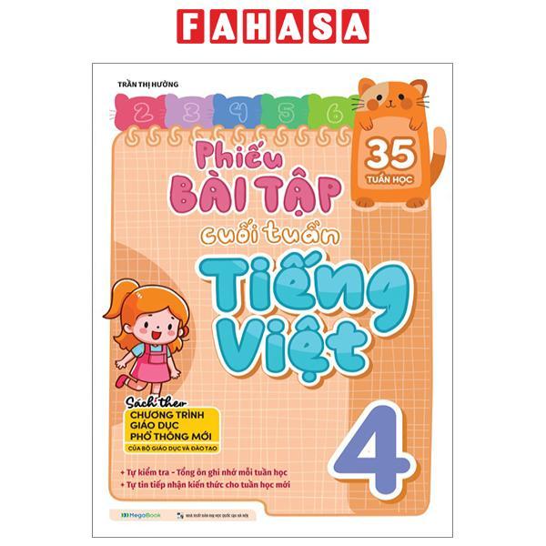 Phiếu Bài Tập Cuối Tuần Tiếng Việt 4