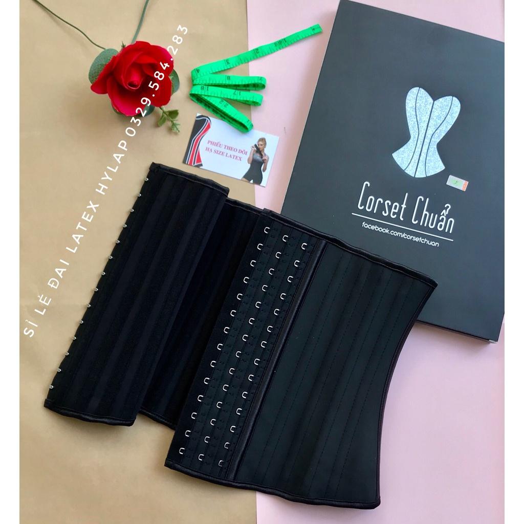 Gen nịt bụng Latex dáng chuẩn - Đai nịt bụng eo thon Hy Lạp đeo không lộ viền