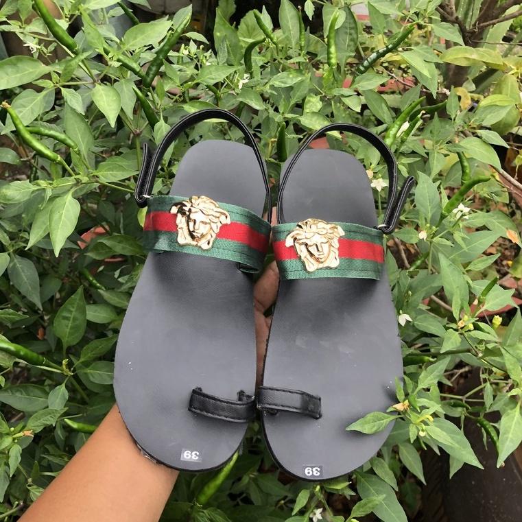 Sandal đồng nai dép sandal nữ ( đế đen quai hậu dù ) size từ 35 nữ đến 42 nữ size khác nhắn tin chọn thêm