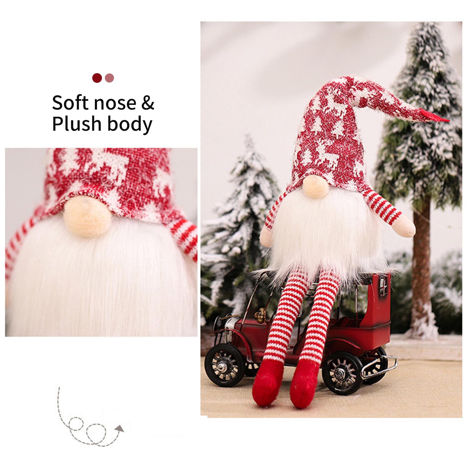 Búp Bê Thần Lùn Phát Sáng Trang Trí Nhà Cửa Dịp Giáng Sinh Noel