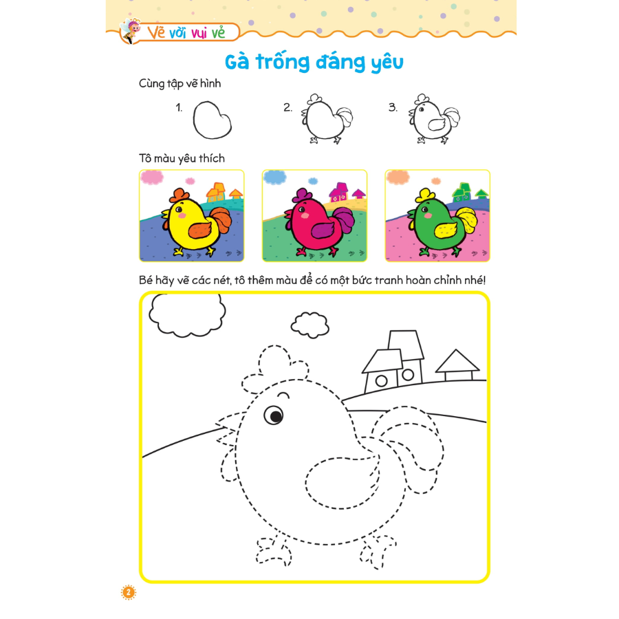 Vẽ Vời Vui Vẻ: Thế Giới Động Vật