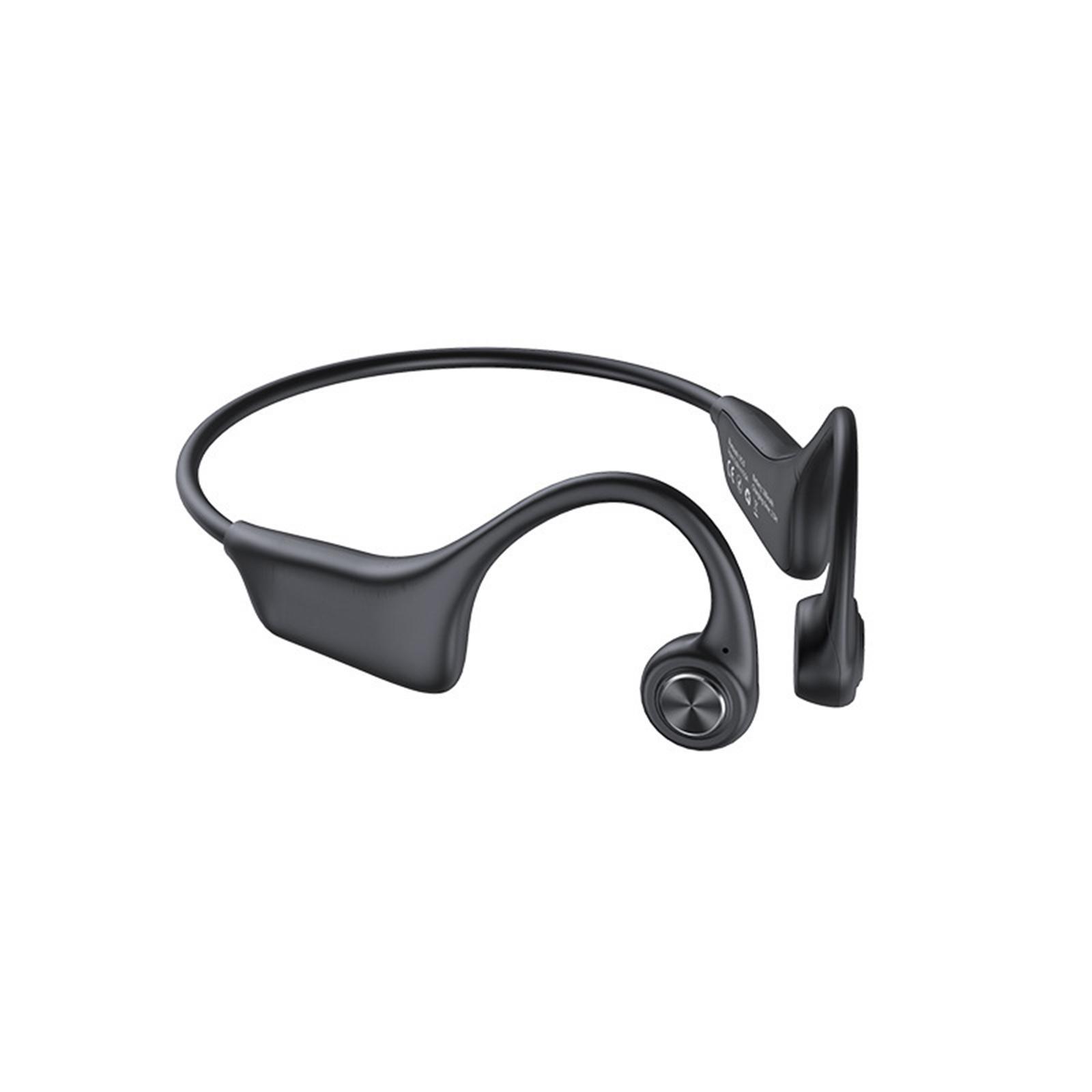 Bone Conduction Headphones Bluetooth 5.0 Wireless Open-Ear Headset Earphones IPX6 Waterproof Sweat-Proof