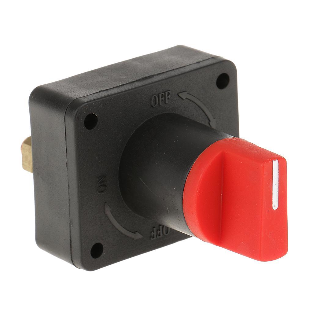 3Pcs 100A Battery Isolator Disconnect The Shutdown Switch for The Car Boot