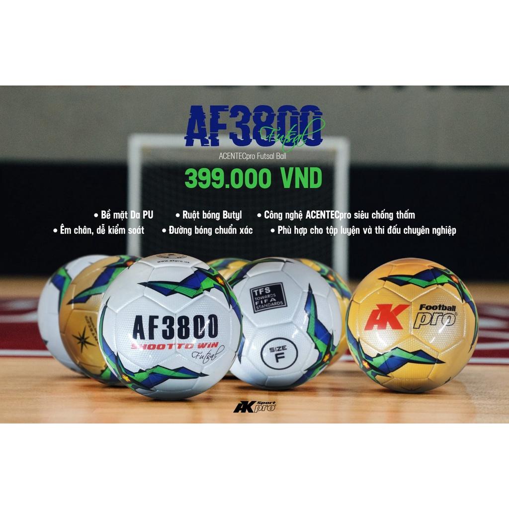 Bóng đá futsal AKpro cao cấp công nghệ ép nhiệt Acentec độ bền cao Bóng đá AF3800