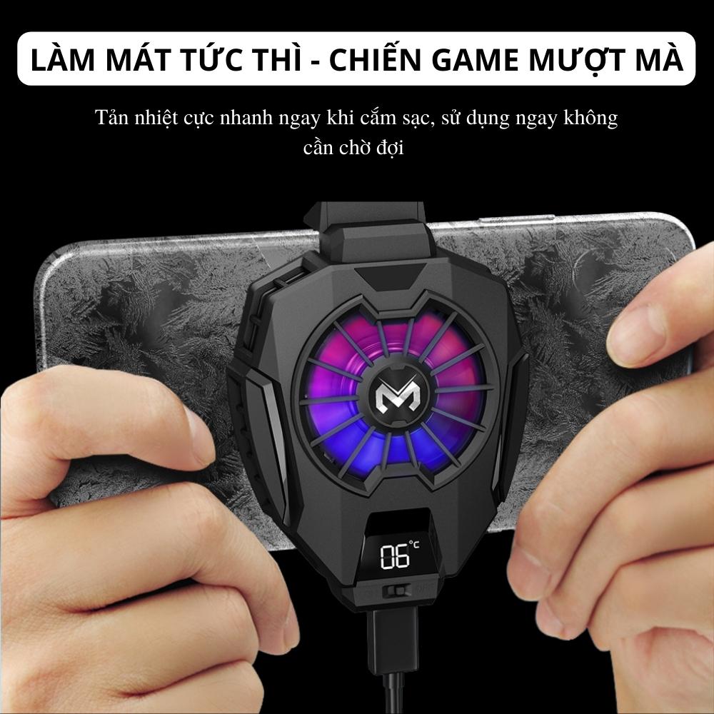 Quạt Tản Nhiệt Điện Thoại Gaming+ Tặng Găng Tay Chơi Game