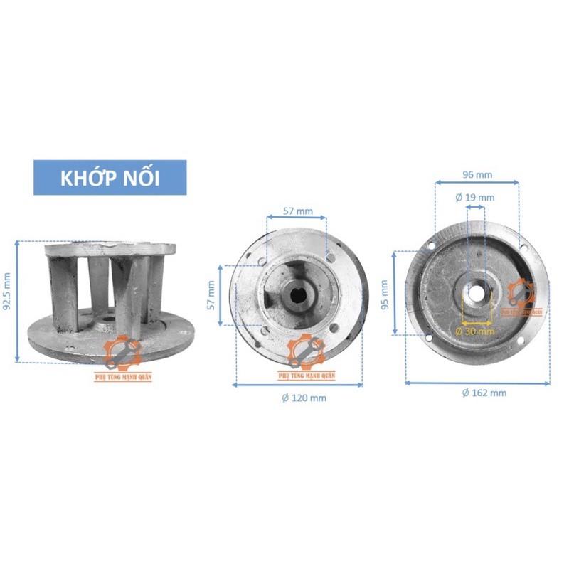 Trọn bộ sên máy bơm nước 152F, GX100,168F, 170F, GX200 .