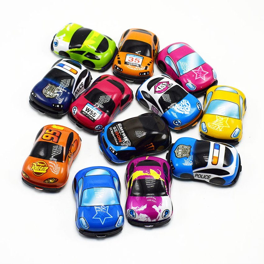 Bộ 24 Đồ Chơi Xe Ô Tô Chạy Bánh Đà Mini Car Cho Bé (Màu Ngẫu Nhiên)