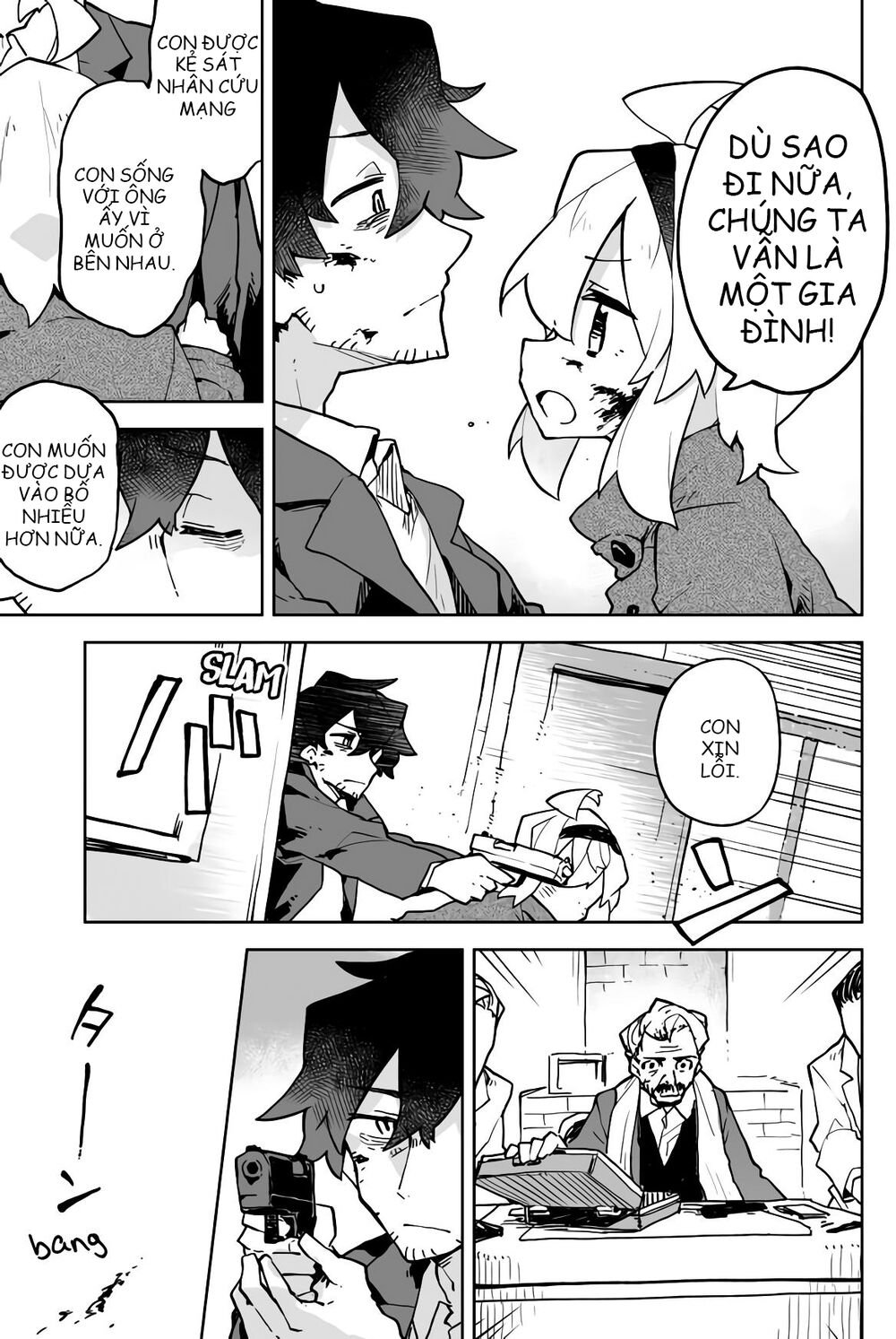 the story of a terrifying hitman and a little girl chapter 9 3