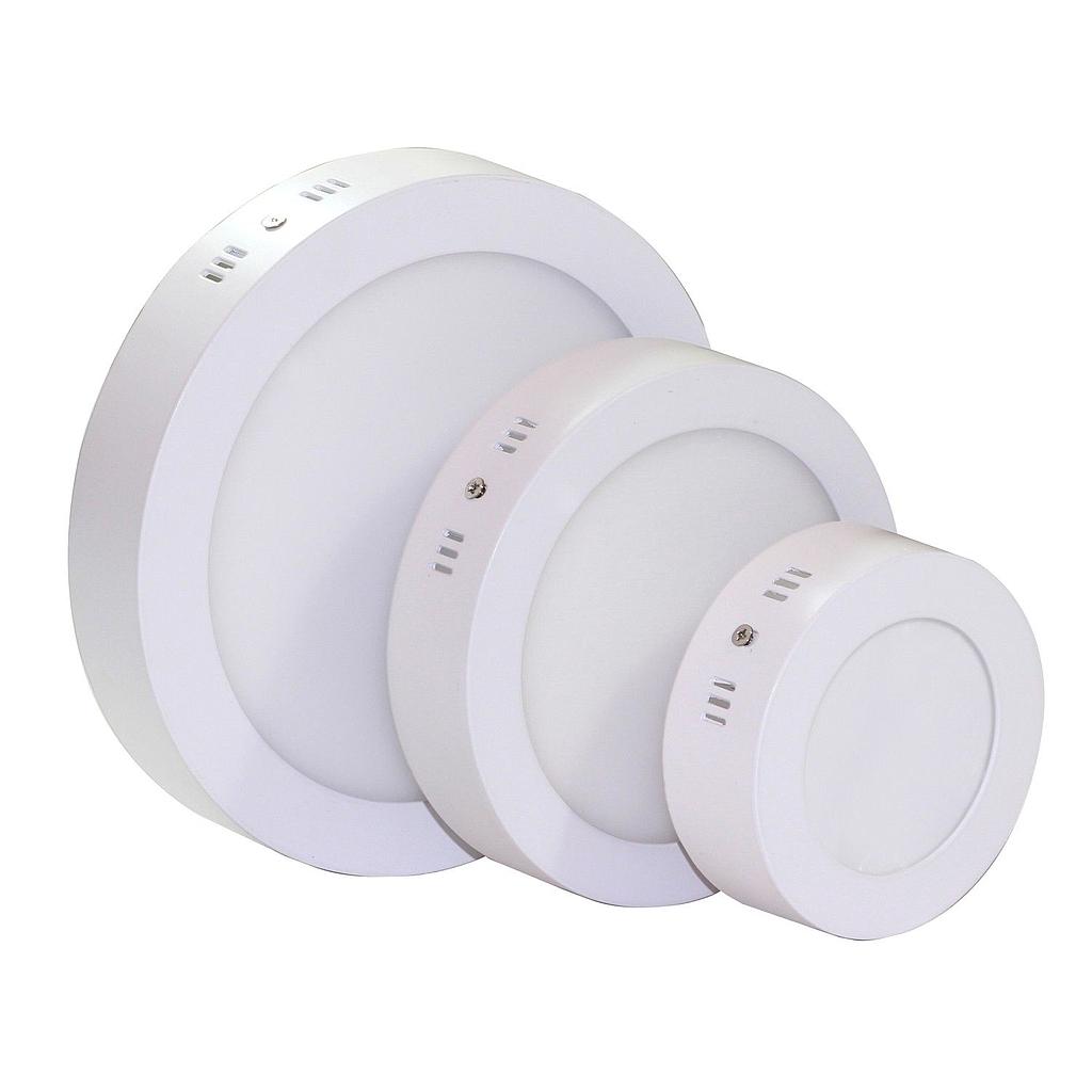 Đèn LED ốp nổi trần tròn, vuông gắn phòng khách ban công phòng ngủ 12W 18W 24W ánh sáng trắng