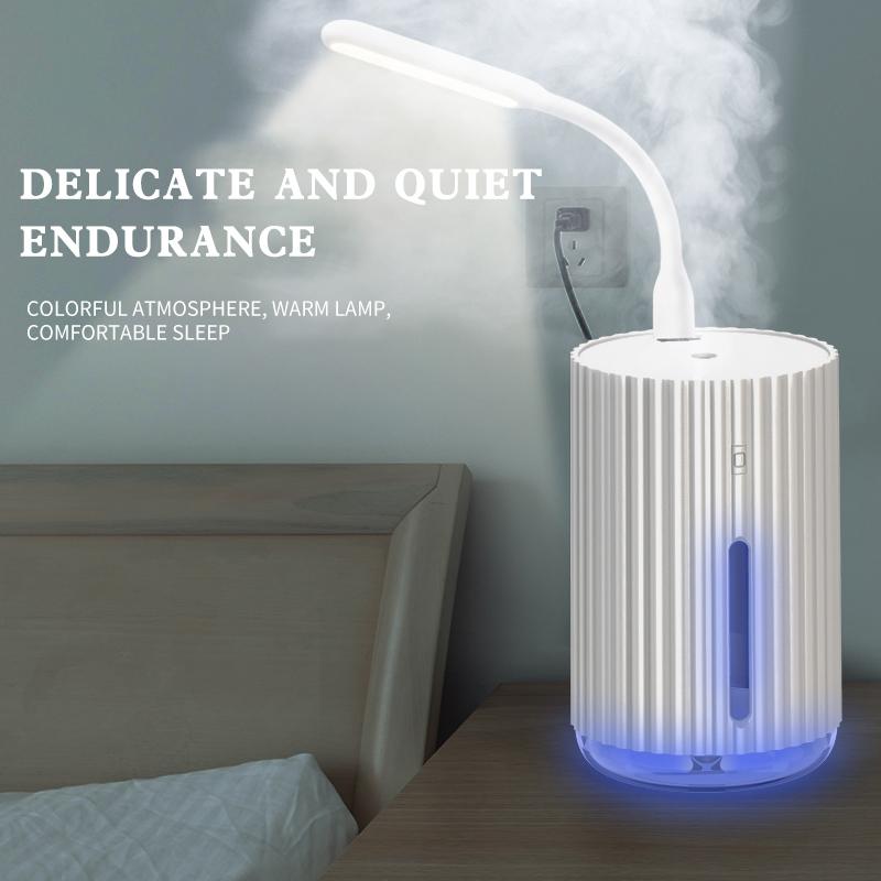 350ML Máy Khuếch Tán Lọc Không Khí Dung Lượng Usb Di Động Nhỏ Xông Phòng Máy Tạo Ẩm, Phun Sương Dành Cho Hộ Gia Đình Phòng Ngủ Máy Phun Sương Tạo Độ Ẩm Mini LED Xe Hơi