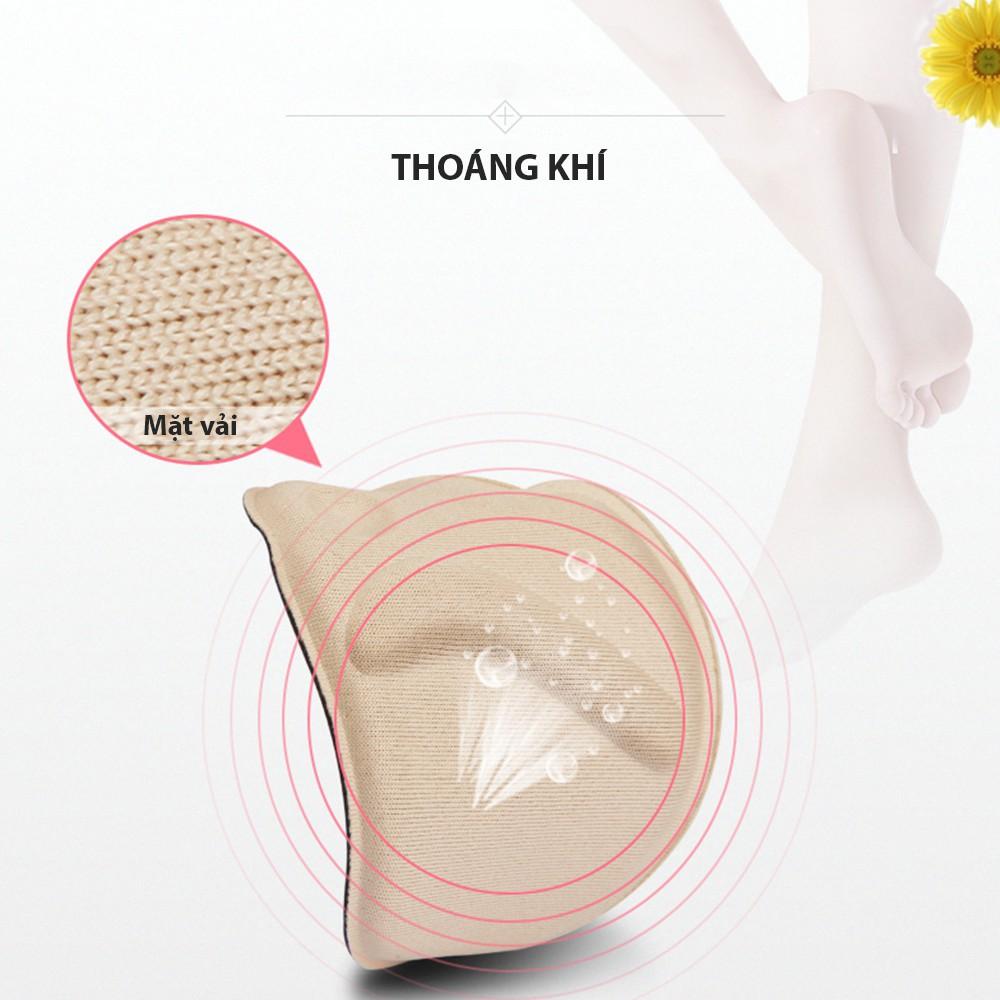 Miếng lót mũi giày đa năng 4D, chống đau ngón chân và hút mồ hôi
